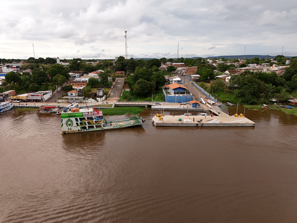 Juruti recebe barco-obra de arte da Bienal das Amazônias Sobre as Águas